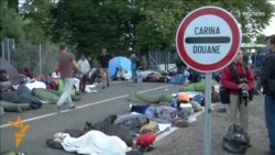 Refugees Stranded After Hungary Border Closed Refugees Stranded After Hungary Border Closed