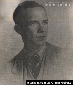 Євген Стахів (1918–2014) – діяч українського підпілля на Донбасі в роки Другої світової війни, член ОУН із 1934 року. Фото 1940-х років
