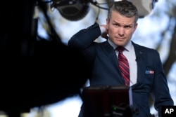 Pete Hegseth, secretarul american al Apărării.