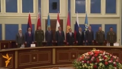 Мулоқоти Э.Раҳмон ва вазирони дифои СПАД Мулоқоти Э.Раҳмон ва вазирони дифои СПАД