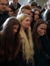 Funeral Held For Teenager, Parents Killed in Russian Strike On Kyiv Funeral Held For Teenager, Parents Killed in Russian Strike On Kyiv