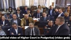 Sa suđenja za "državni udar" u Podgorici 26. oktobra 2017.