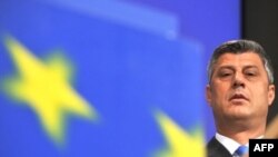 Kosovo's Prime Minister Hashim Thaci