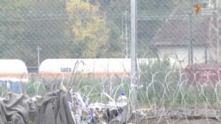 Bodljikava žica na granici Hrvatske i Mađarske Bodljikava žica na granici Hrvatske i Mađarske