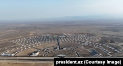 Novoizgrađeno selo u azerbejdžanskom okrugu Agdam, mart 2025.