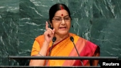 د هند خارجه وزیرې سشما سوراج