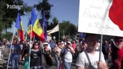 Moldovans March Against Electoral Law Moldovans March Against Electoral Law