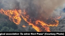 Požar na deponiji Golo brdo izbio je 6. jula 2025.