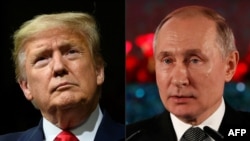 U.S. President Donald Trump and Russian President Vladimir Putin (file photo)