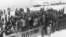 Несанкционированный митинг памяти Джона Леннона 21 декабря 1980 года на Ленинских горах в Москве. Фотография Бориса Антонова