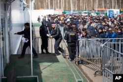 Міграційний центр у Сахарово, що в 60 км від Москви