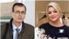 دو شهروند ایرانی درگیر در دو عملیات امنیتی خارج از مرزهای ایران؛ نیلوفر بهادریفر (راست) و مهرداد عارفانی