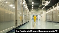 Brenda centralit nëntokësor për pasurimin e uraniumit, Fordo, në Iran, 2019.