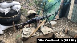 Позиції українських військових на Донбасі