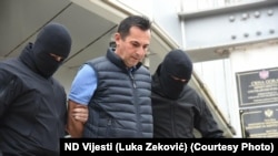 Uhapšeni crnogorski biznismen Aleksandar Mijajlović, 6. oktobar 2025.