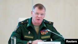 The latest Russian claims were presented to the media by Defense Ministry spokesman Major General Igor Konashenkov on September 26.
