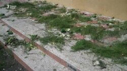 Баъди як рӯзи пардабардорӣ аз муҷассамаи Истиқлол Баъди як рӯзи пардабардорӣ аз муҷассамаи Истиқлол