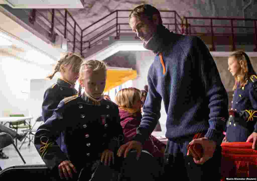 Back in Kirkenes, Russian theater choreographer Nikolai Shchetnev (pictured) told Reuters he feels at home in Norway and is considering applying for dual citizenship.    