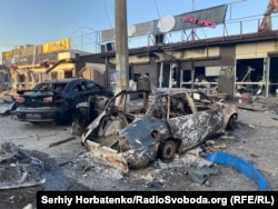 Последствия российского обстрела Доброполья, Донецкая область, 16 июля 2025 года