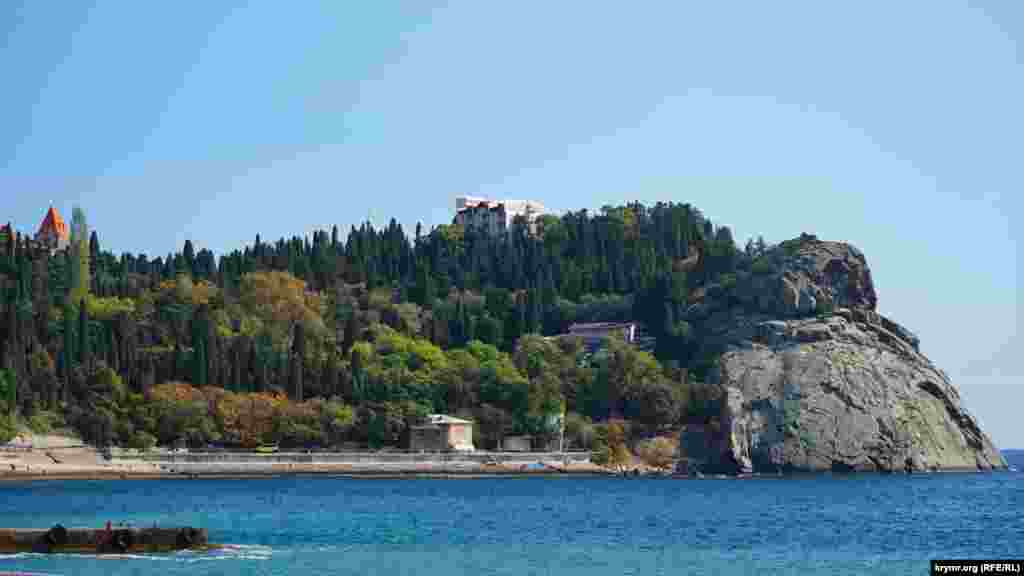Море в районі Великої  Алушти