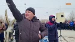 Дар Жанаозен истеъфои ҳукуматро талаб доранд Дар Жанаозен истеъфои ҳукуматро талаб доранд