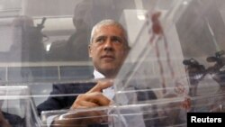 Boris Tadic casts his ballot at a polling station in downtown Belgrade on May 6.