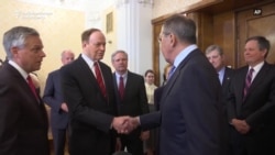 Russia's Lavrov Meets U.S. Lawmakers, Hopes Visit Symbolizes 'Resumption Of Relations' Russia's Lavrov Meets U.S. Lawmakers, Hopes Visit Symbolizes 'Resumption Of Relations'