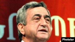 Serzh Sarkisian speaks at his party's congress, but did anyone listen?