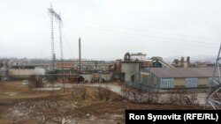 The disused refinery and other facilities of the Trepca mining complex in Mitrovica testify to the derelict nature of Kosovo's economy since 1999.