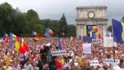 Proteste de amploare la Chişinău Proteste de amploare la Chişinău