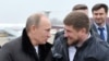 Владимир Путин и Рамзан Кадыров в Гудермесе, 2011 год