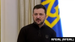 Președintele Ucrainei, Volodimir Zelenski.