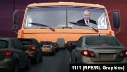 Коллаж: Путин и повышение утильсбора