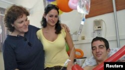Ilan Grapel (right) allegedly spied for Israel during the uprising against former Egyptian president Hosni Mubarak.