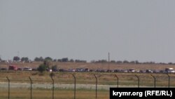 Нэўтральная зона на памежным пункце Чангар