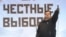 Василий Уткин на митинге оппозиции в Москве, 24 декабря 2011 года