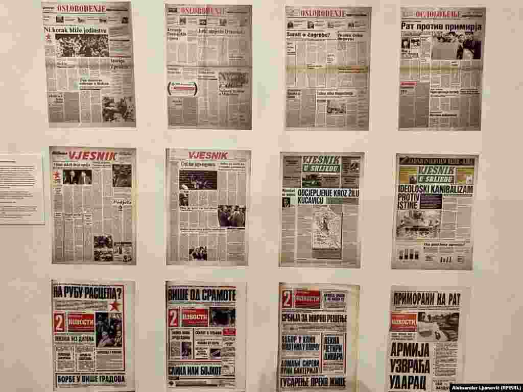 Od kraja osamdesetih godina, nacionalistička propaganda preplavila je jugoslovensku štampu. Propagandni narativi prenosili su mediji s ciljem uticanja na javno mnjenje i podrške političkim interesima različitih sukobljenih strana. Režimski mediji su dodatno produbili polarizaciju društva i međuetničko nepovjerenje tendencioznim izvještavanjem i iskrivljavanjem činjenica.