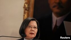 Presidentja e Tajvanit, Tsai Ing-wen.