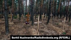 Масові поховання цивільних та солдатів ЗСУ під Ізюмом, 15 вересня 2022 року