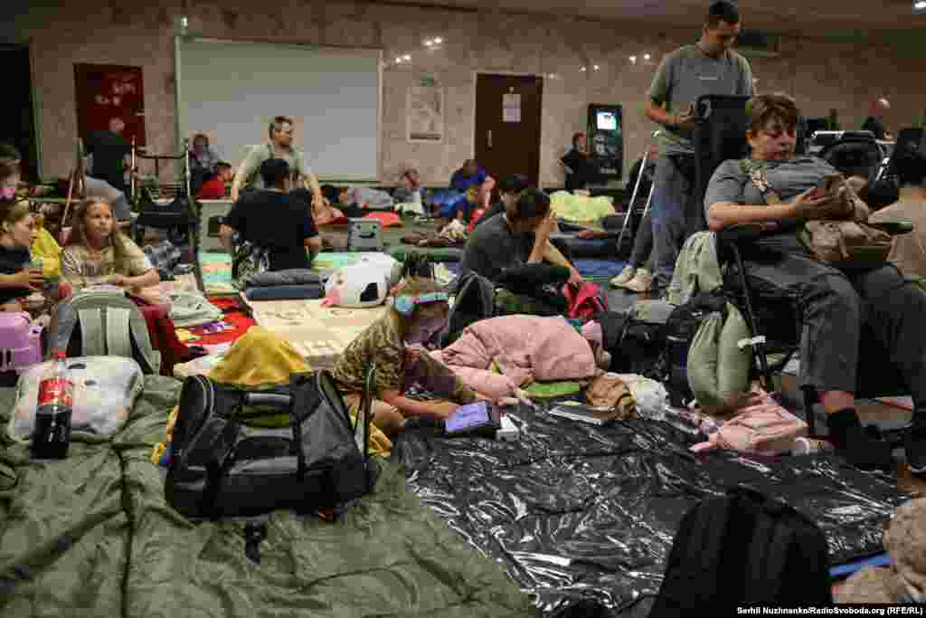 Currently, 46 underground subway stations operate around the clock as shelters.