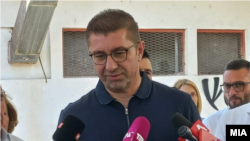 Премиерот Христијан Мицкоски - архивска фотографија. 