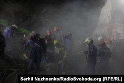 Наслідки влучання в Святошинському районі, Київ, 24 квітня 2025 року