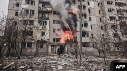 Последствия одного из многочисленных обстрелов Купянска, 6 апреля 2025 года