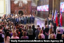 Vernisajul expoziției „Umăr la umăr”, la Muzeul Victoriei din Moscova.