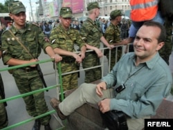 Виктор Шендерович 11Jun2007ович на "Марше несогласных" 7 июня 2007 года