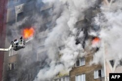 Наслідки російської ракетної атаки по Києву. Загинуло 3 людей, постраждали понад 40. 7 лютого 2024 року