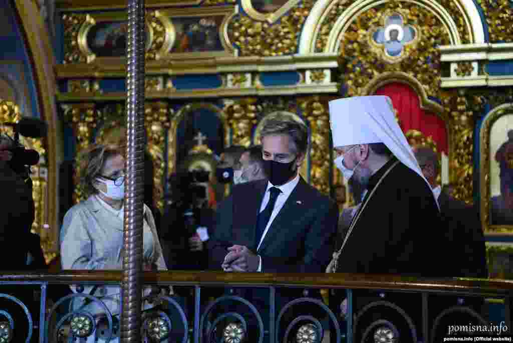 «Блаженніший владика зазначив важливість визначних зусиль США у питанні консолідації міжнародної підтримки України та посилення санкційного тиску і стримування РФ до відновлення територіальної цілісності України». Також були обговорені плани наступних двосторонніх контактів.