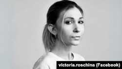 Українська журналістка Вікторія Рощина