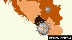 U novoj godini korona se najbrže širila u Crnoj Gori