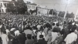 Митинг крымских татар в Симферополе, октябрь 1992 года 